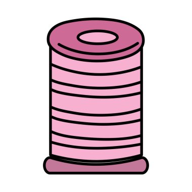 renk moda İplik Dikiş aracı tasarlamak vektör