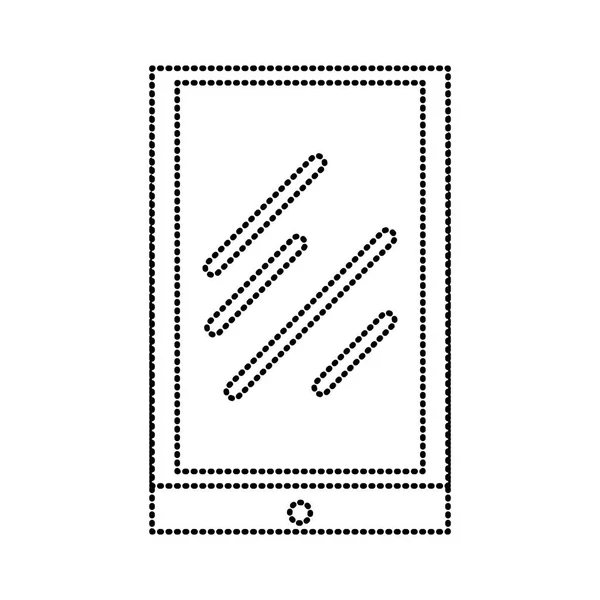 Einfaches Tablet Symbol Vektorillustration — Stockvektor