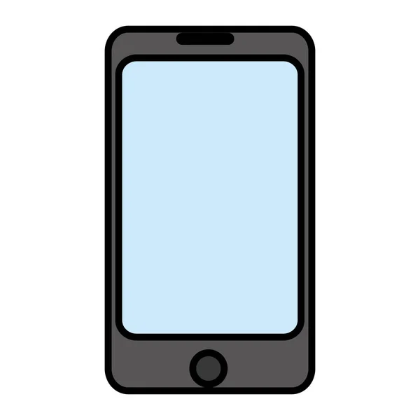 Technologie Smartphone Couleur Pour Appeler Communication Parler Illustration Vectorielle — Image vectorielle