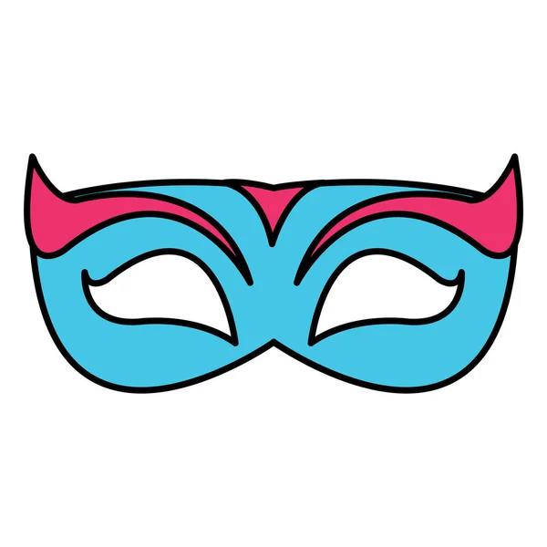 party mask to holiday event. Vector illustration
