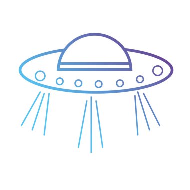 satır ufo nesne araç teknoloji bilim vektör çizim