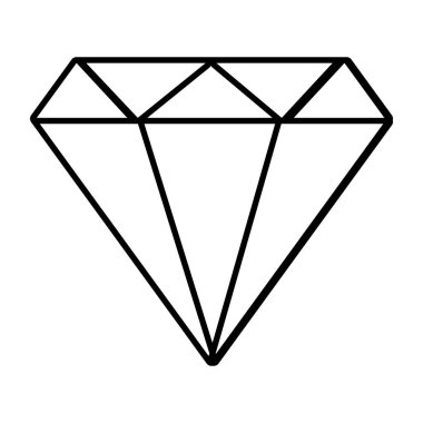 satır lüks elmas taş parlak aksesuar vektör çizim