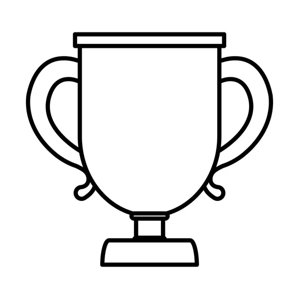 线杯子奖竞争向量例证的标志 — 图库矢量图片