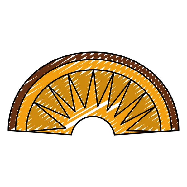 落書きアステカ先住民ヘッド アクセサリー伝統的なベクトル図 — ストックベクタ