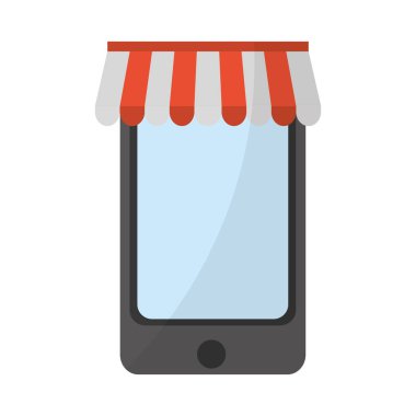 iş planı smartphone teknoloji vektör çizim pazarlama