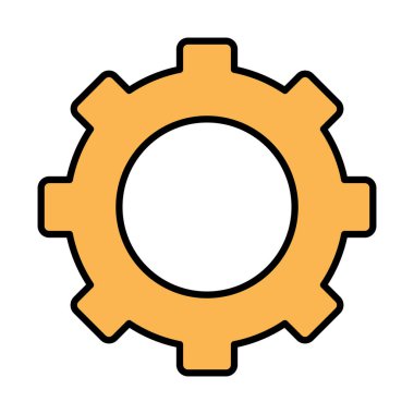 renk sanayi Dişli Teknik makine vektör çizim tekniği