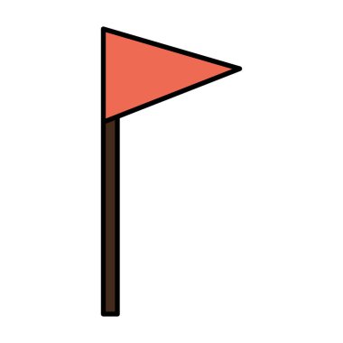 renkli olay bayrak dekorasyon mutlu kutlama vektör çizim için