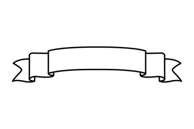 satır dekorasyon şerit nesne tatil kutlama vektör çizim için