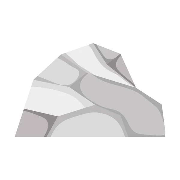 Struttura Naturale Roccia Materiale Forma Vettore Illustrazione — Vettoriale Stock