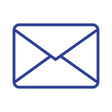 belge bilgi vektör çizim ile satır mektup kart mesaj kapalı