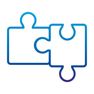 bozulmuş satır iş bulmaca parça oyunun hedefi vektör çizim