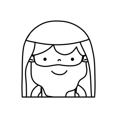 Aman Tanrım. Vektör çizim