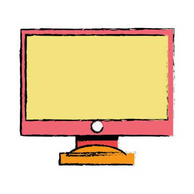 renk bilgisayar ekran elektronik teknoloji vektör çizim