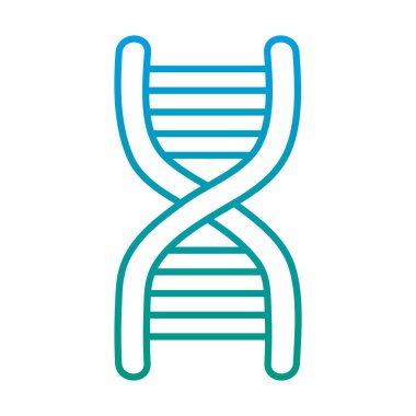 bozulmuş satır dna bilim Tıbbi molekül yapısı vektör çizim