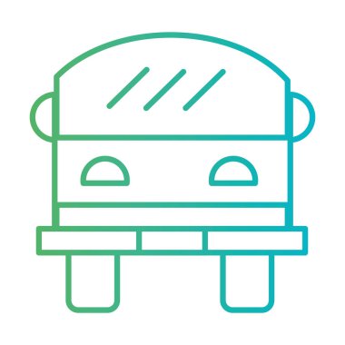 hat otobüs ulaşım vehicule sürücü vektör çizim