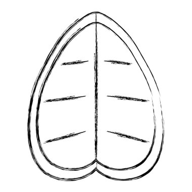 Grunge tropikal yaprak Doğa Ağaç tasarlamak vektör