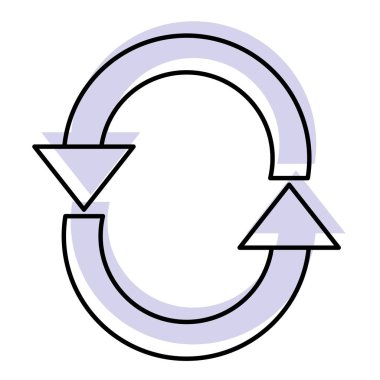 yükleme işlemi web sembol simge vektör çizim rengi taşındı