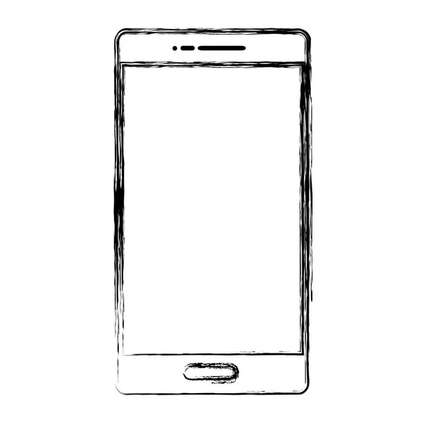 Tecnologia Grunge Smartphone Digitale Chiamare Parlare Illustrazione Vettoriale — Vettoriale Stock