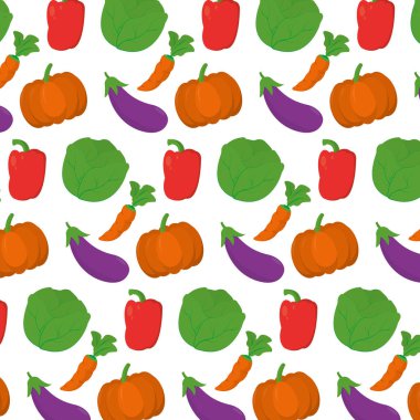 organik sebze doğal gıda arka plan vektör çizim