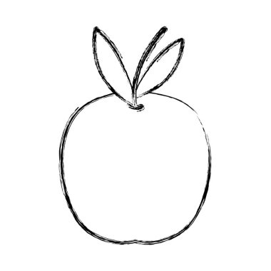 Grunge sağlıklı portakal organik meyve beslenme vektör çizim