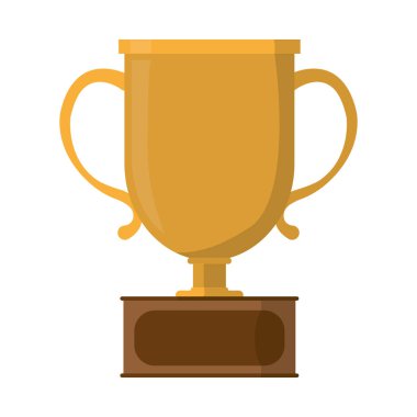 Kupası ödül kazanan spor yarışması vektör çizim için