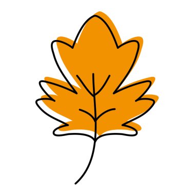 renk Doğa Yaprak Sonbahar sezon hava vektör çizim taşındı