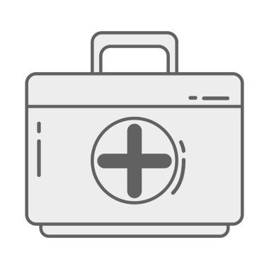 venöz ilk yardım kiti acil ekipman vektör çizim için