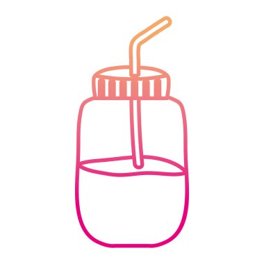 bozulmuş satır taze lezzetli meyve güler yüzlü içecek vektör çizim