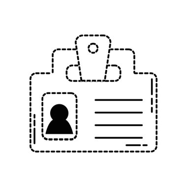 noktalı şekli iş belge bilgi strateji mesaj vektör çizim