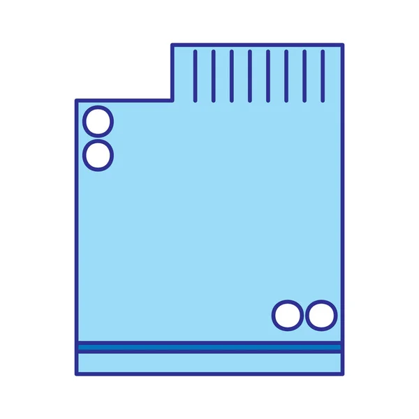 Archivo Carpeta Archivo Documento Organizado Ilustración Vectorial — Archivo Imágenes Vectoriales