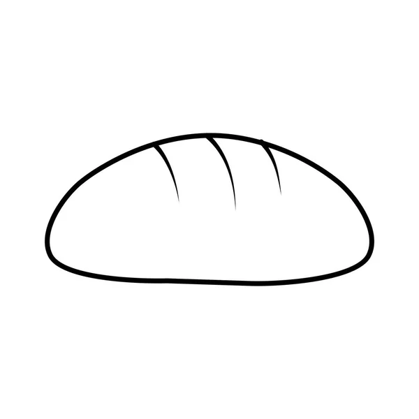 焼きたてのパン ベクトル イラスト — ストックベクタ