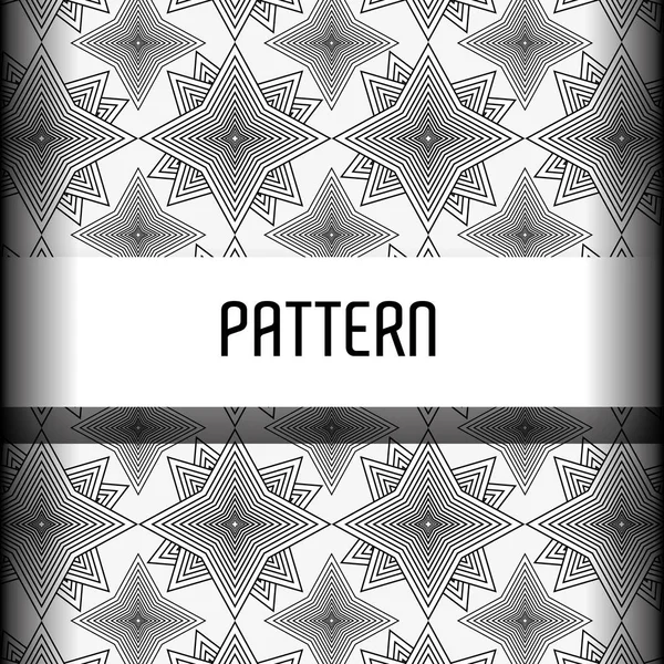 Patrón Inconsútil Gráfico Fondo Diseño Vector Ilustración — Vector de stock