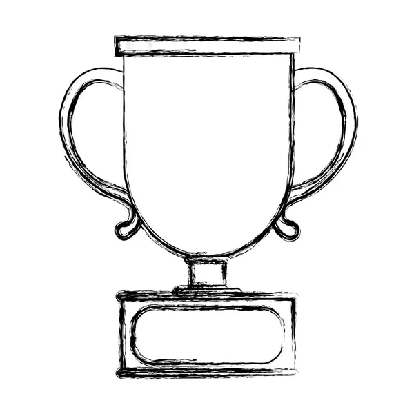 垃圾杯子奖对优胜者体育比赛向量例证 — 图库矢量图片