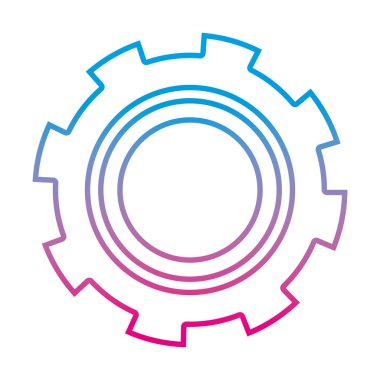 bozulmuş satır dişli sanayi işlem motor teknoloji vektör çizim