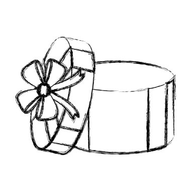 hediye kutusu mevcut simgesi. Vektör çizim