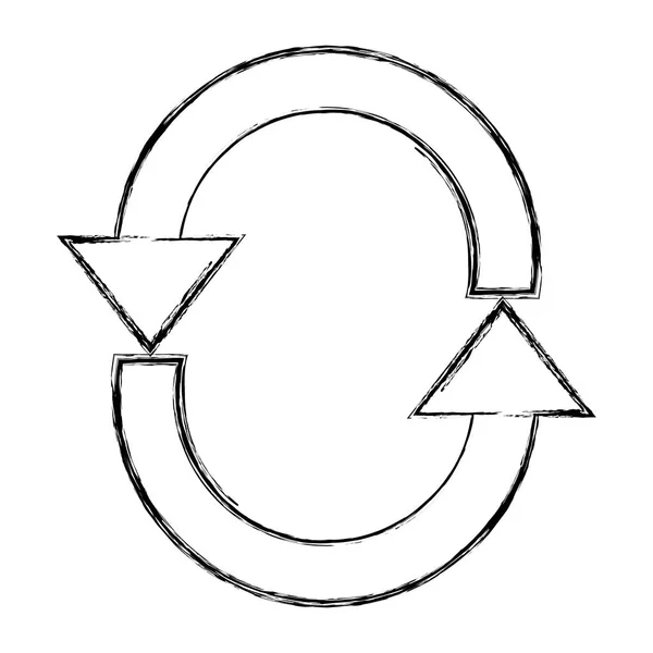 Grunge Laden Prozess Web Symbol Symbol Vektor Illustration — Stockvektor