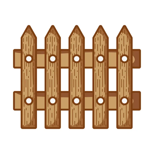 Векторная Иллюстрация Конструкции Конструкции Деревянной Решетки — стоковый вектор