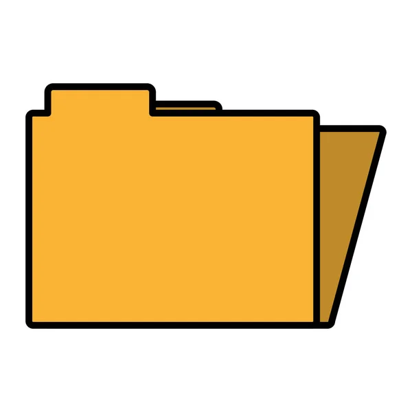 Χρώμα Φάκελο Αρχείου Επιχειρηματικών Δεδομένων Αρχειοθέτησης Διανυσματικά Εικονογράφηση — Διανυσματικό Αρχείο