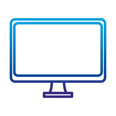 bozulmuş çizgi elektronik bilgisayar ekran servis teknoloji vektör çizim