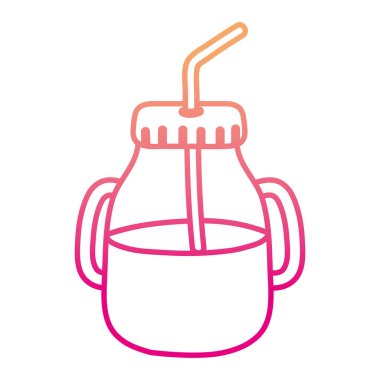 bozulmuş satır taze lezzetli meyve güler yüzlü içecek vektör çizim