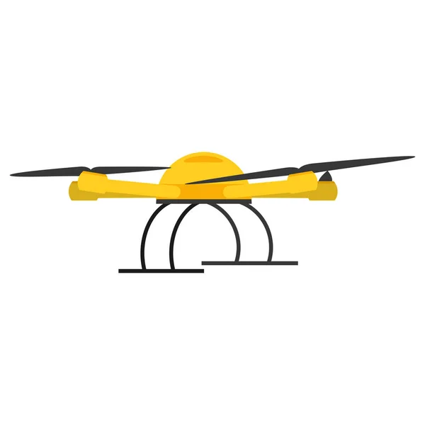 Drone Robot Con Telecomando Tecnologia Vettoriale Illustrazione — Vettoriale Stock