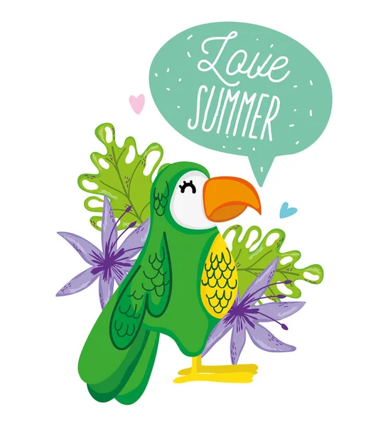 Olá Desenhos Animados Verão Com Colorido Desenho Gráfico Ilustração Vetor — Vetor de Stock