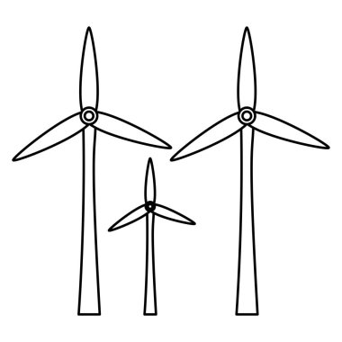 satır doğa windower sanayi ekoloji koruma vektör çizim