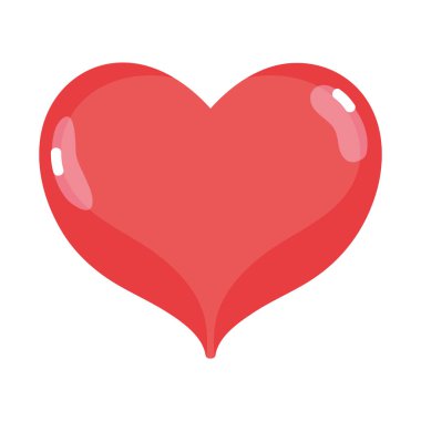 tutku kalp sembol tasarımı aşk vektör çizim