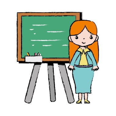 backcoard vektör çizim sınıf dersi öğretim öğretmen