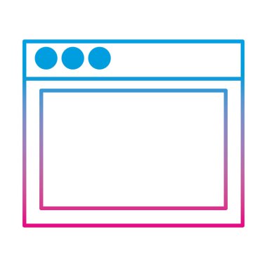 bozulmuş satır Web sitesi internet sayfası bilgisayar teknoloji vektör çizim