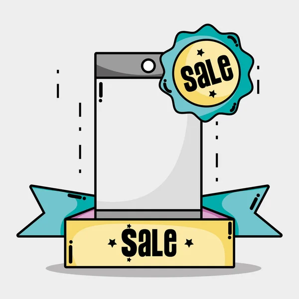 Special Sale Price Market Shop Vector Illustration — Stock Vector