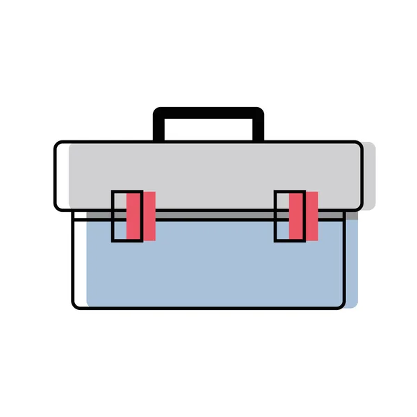 Box Werkzeug Ausrüstung Zur Reparatur Von Konstruktionsvektoren Illustration — Stockvektor