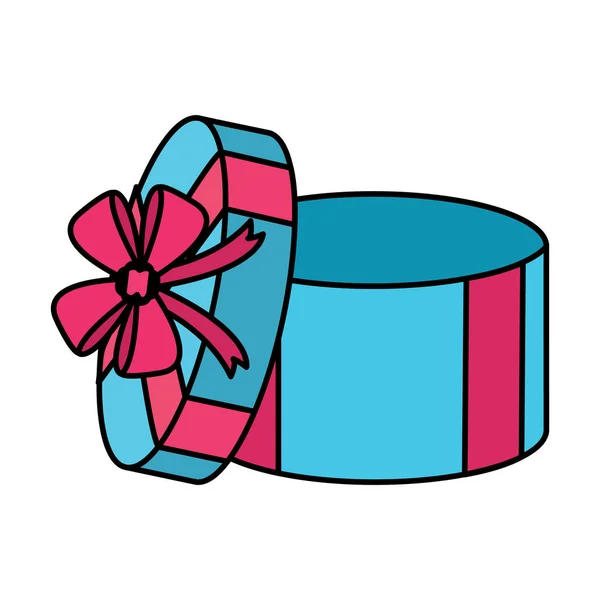 Geschenk Box Geschenk Symbol Vektorillustration — Stockvektor