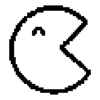 Grunge sanal karakter videogame dijital teknoloji vektör çizim